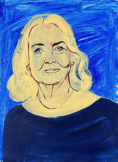 Bozena - a Paint Artowrk by Kate Godyn-Skoczylas