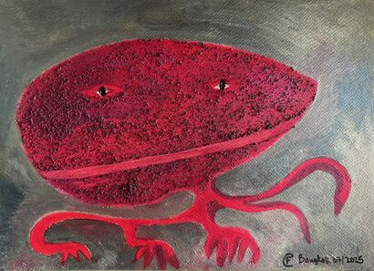 Patient Servant - a Paint Artowrk by E. Felipe De La Torre