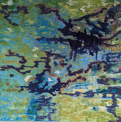 Racines - a Paint Artowrk by Rita Benamram