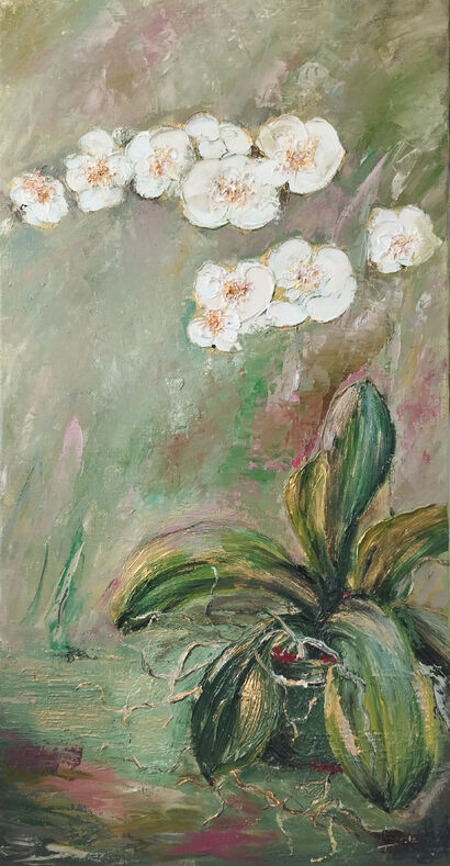 Orchidée Gracieuse - a Paint Artowrk by malynovska