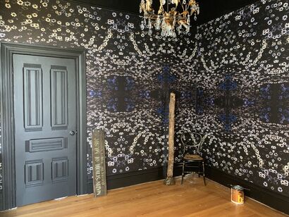 Dark Daisies in the Ancestor Room  - A Sculpture & Installation Artwork by Danielle  Mourning