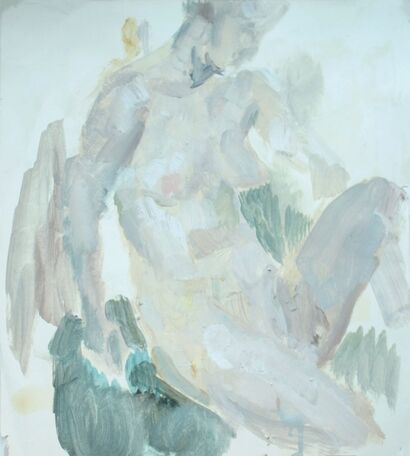 Nude - A Paint Artwork by Maria Filimonova