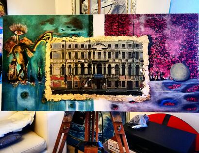 Attacco a Venezia.  - a Paint Artowrk by Martina Tabellini