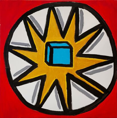 Cube - a Paint Artowrk by Billy Kasberg