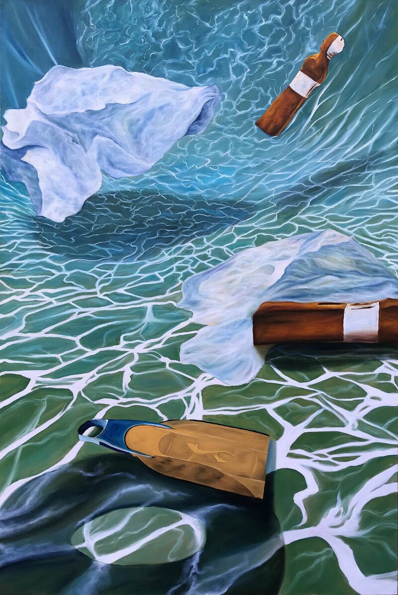 The principle of Archimedes - a Paint by Sofia Fresia