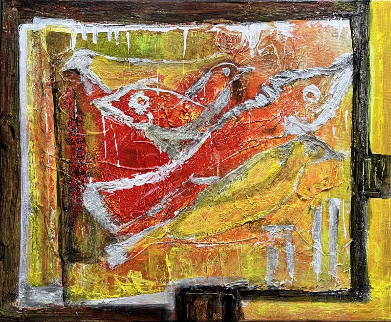 Jaula  - a Paintings by Fernando Cepeda
