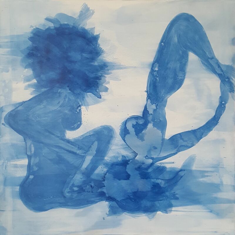 The Dance - a Paint by Udi Cassirer