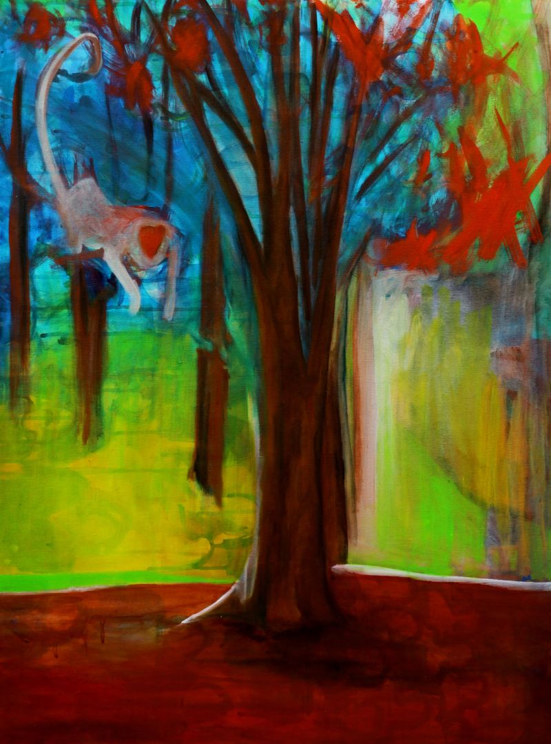 Mulungu - a Paintings by Cinthia Crelier
