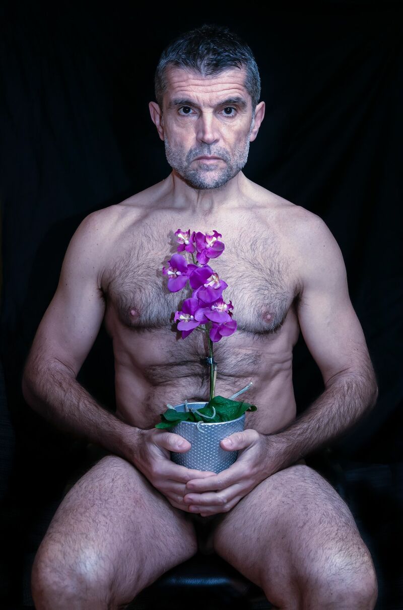 Me con fiore - a Photographic Art by Giorgio Toniolo