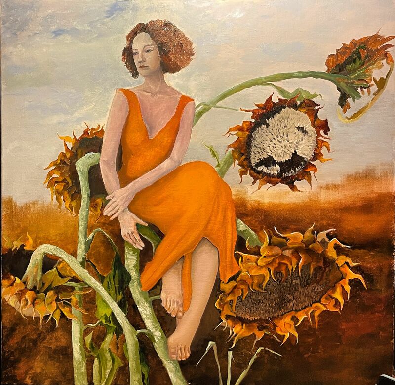 Harvest queen - a Paint by Razvan  Burnete