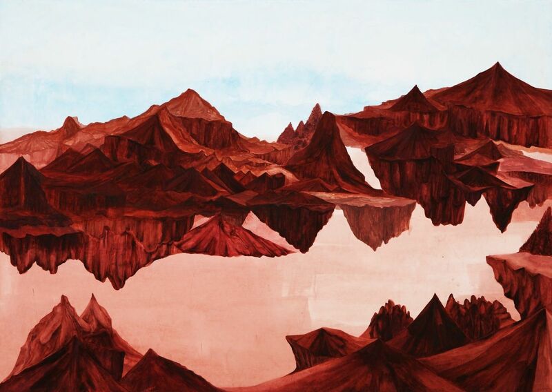 The Red Rock - a Paint by dada