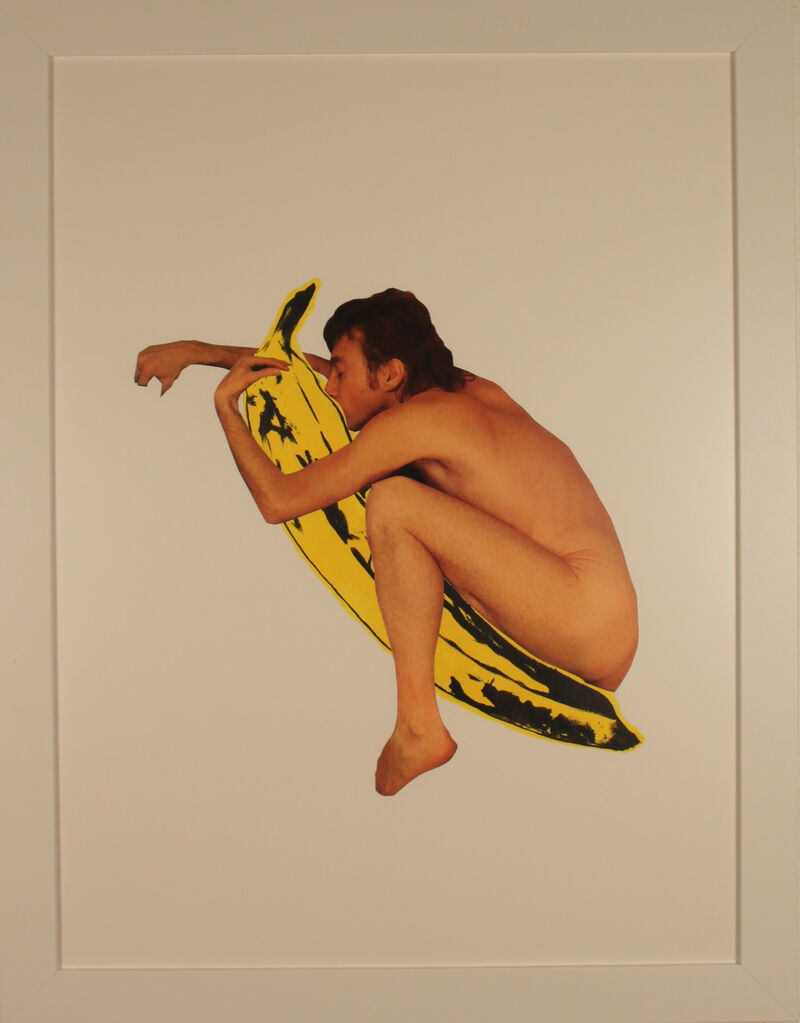 John loves his banana - a Paint by Johannes Wüst