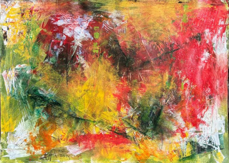 Chaotic - a Paintings by Anna Antonini