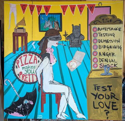 Pizza Makes You Pretty - a Paint Artowrk by \