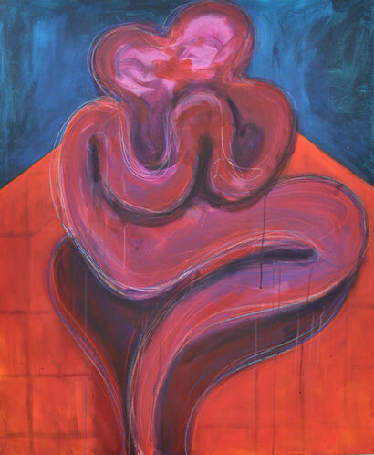 Hug n.11 (The healing power of the embrace) - A Paint Artwork by Alberto Ribè