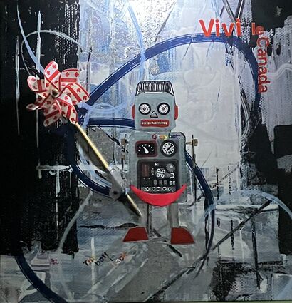 ViVi le Canada - a Urban Art Artowrk by Otis