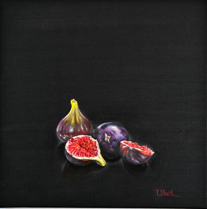 Figs - a Paint Artowrk by Tanya Shark