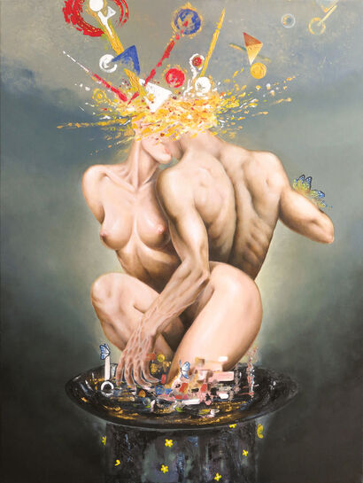 Love & Desire - a Paint Artowrk by Rafco Art
