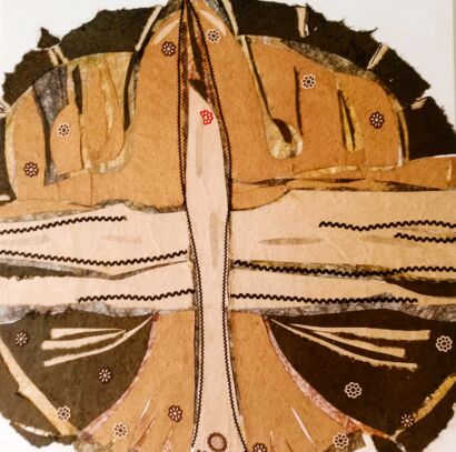 Three Birds in Stillness - a Art Design Artowrk by Daniela Guevska