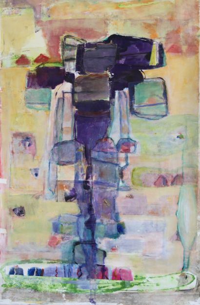 Zukunftsstadt - a Paint Artowrk by Bettina Bucher-Schmidt