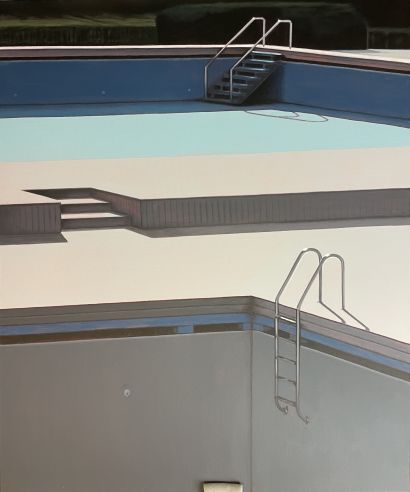 “Would Be Richard’s D. Ocean Park 003” - a Paintings Artwork by Cveto Vidovic