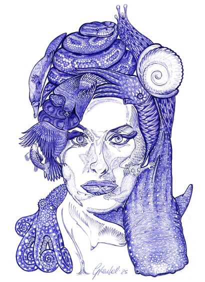 Amy - a Paint Artowrk by We’re animals