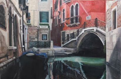 Magic Venice - a Paint Artowrk by Charo Vaquerizo 