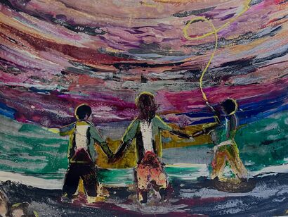 SOTTO LO STESSO CIELO - a Paint Artowrk by Irene De Salve