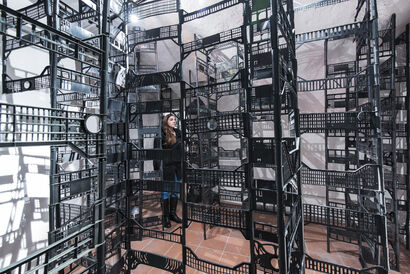 Gestalt of a Crate - a Sculpture & Installation Artowrk by Victoria DeBlassie