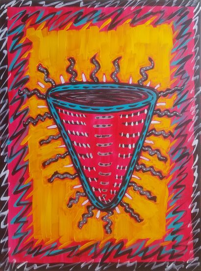 Cone II - a Paint Artowrk by Billy Kasberg