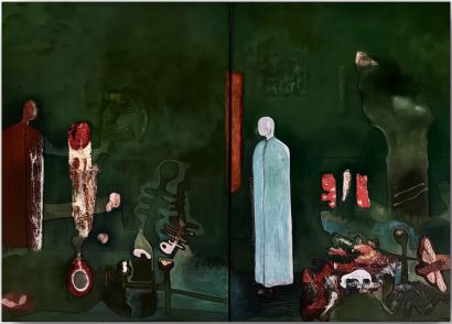 Debris - a Paintings Artwork by Luigi Di Crasto