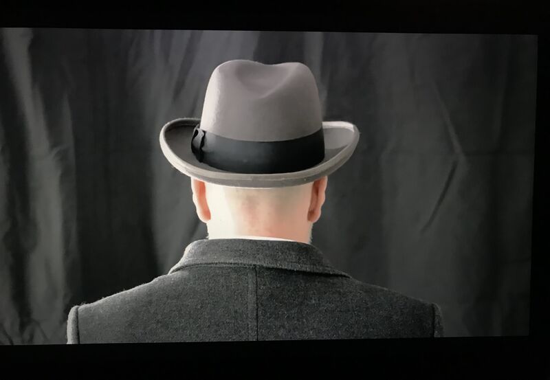 Inverted portrait of Joseph Beuys - a Video Art by Misha Waks