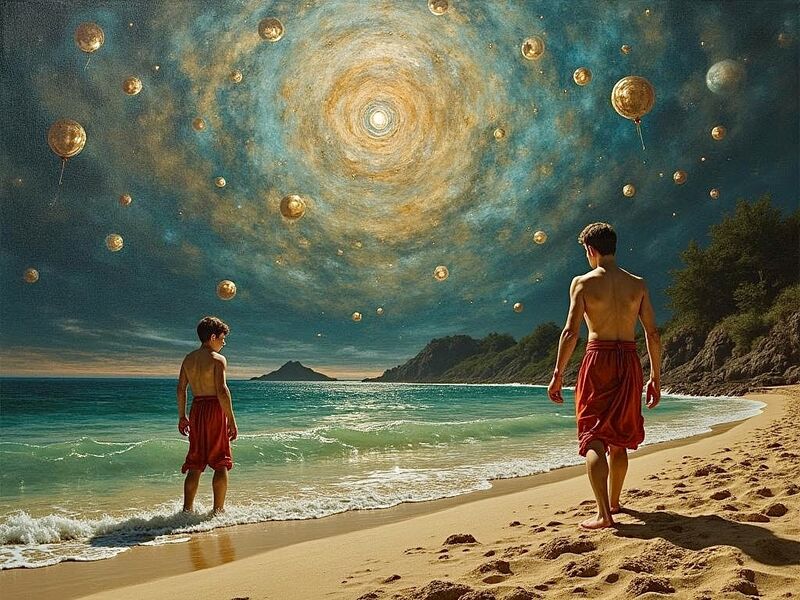 Where We Were Still Whole - a Digital Art by Valiantsina Sheliah