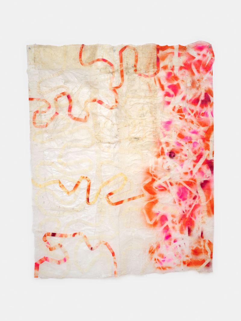 A map for after life - a Paintings by Katharina Lökenhoff
