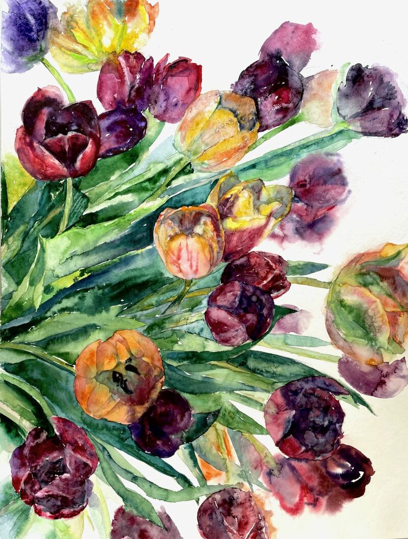 Spring Flowers - a Paint by Elenartkoss