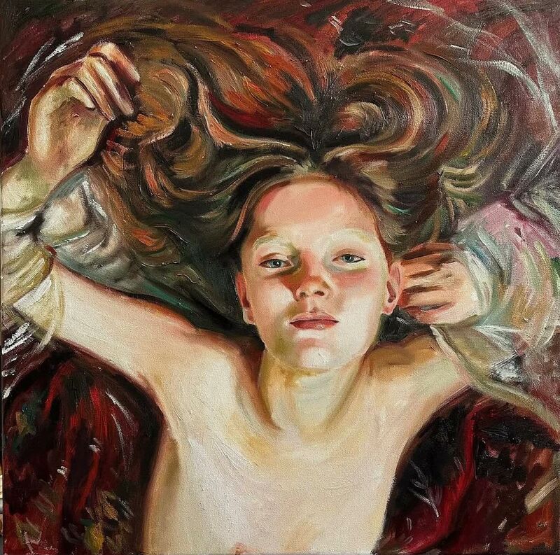 Marie - a Paintings by Iryna Götz