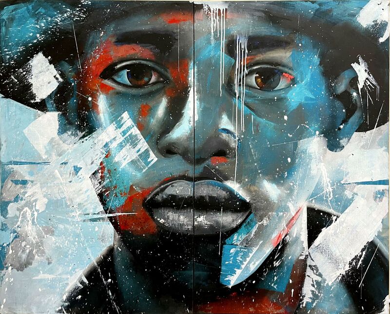 Clandestino - a Paintings by Leopold  charli L