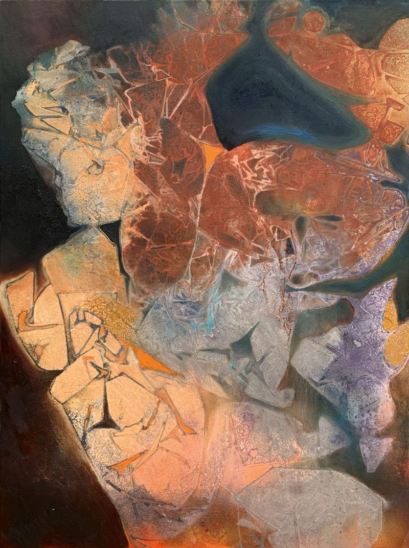 Bird's Eye View - a Paintings by Michael  Sheng