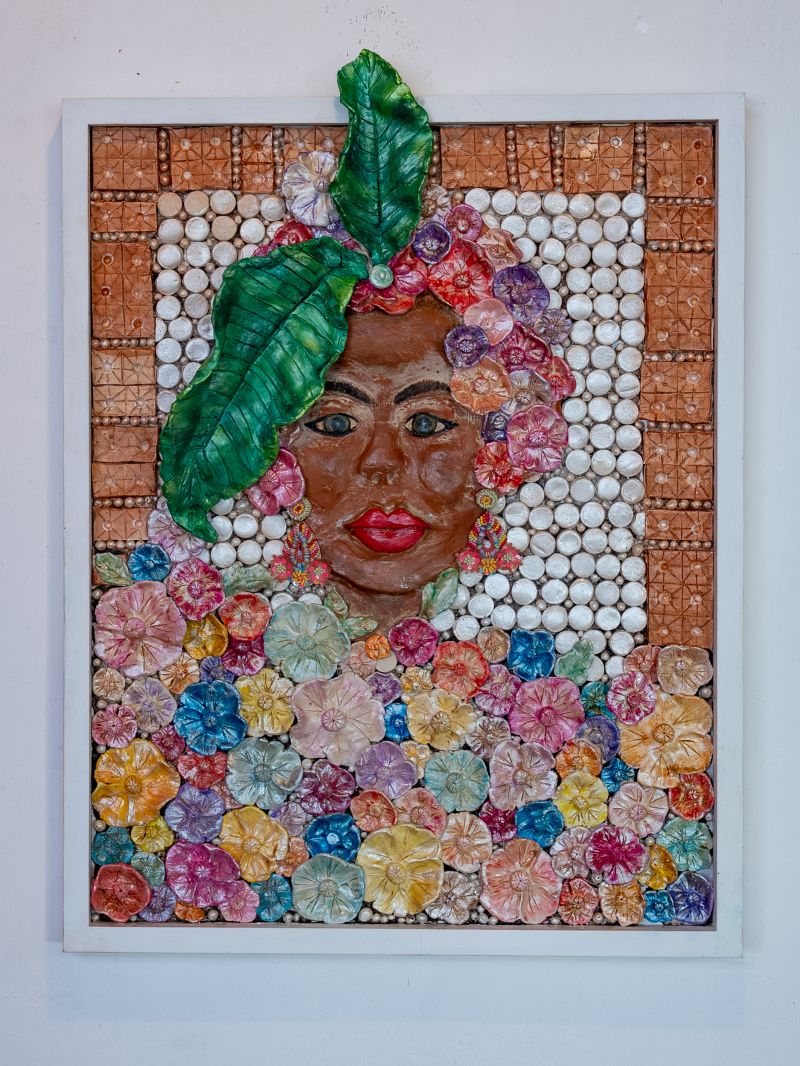 Omenaje to Carmen Miranda - a Paintings by Vittoria van Keeken