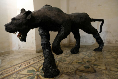 La Lonza - A Sculpture & Installation Artwork by Silvestro Lacertosa