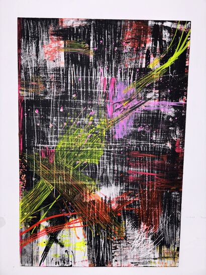 I dream in colors  - a Paint Artowrk by Laïna