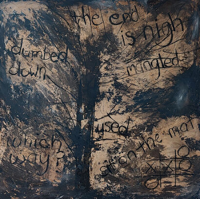 Life-tree - The End is Nigh - a Paint Artowrk by Judith Cordeaux
