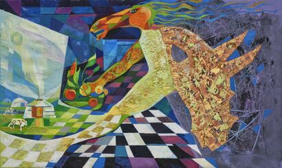 Time and Nature - a Paint Artowrk by Chadraa