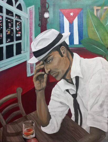 Havana Pablo - A Paint Artwork by Michelle Henn
