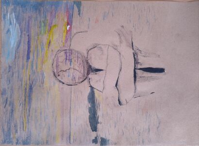 Entangled - a Paint Artowrk by Fatima Matroodi