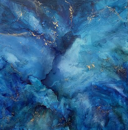In Another World - a Paint Artowrk by Lori Karamanlian