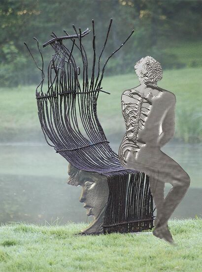 La Chaise - a Sculpture & Installation Artowrk by ALUM