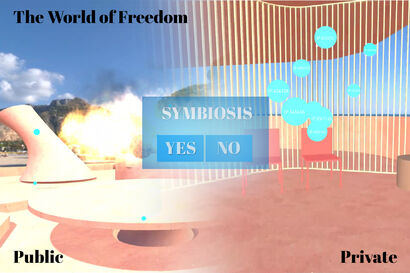  The World of Freedom - A Video Art Artwork by Borou Yu