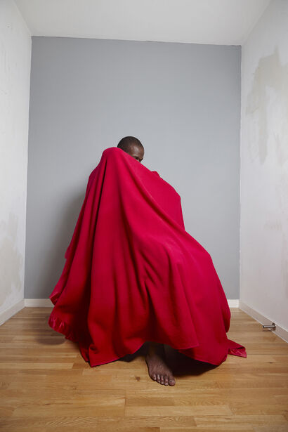 Untitled #4703 from series Red Blanket 2020 - a Photographic Art Artowrk by RICHARD ANSETT