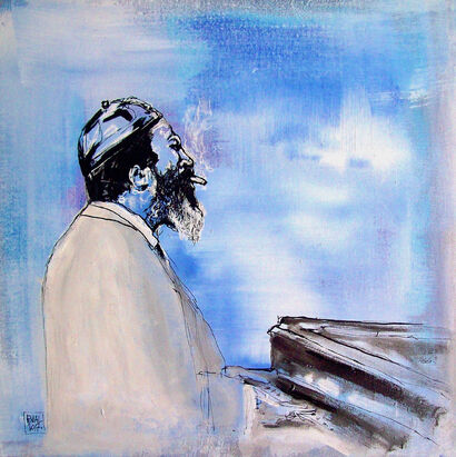 THELONIOUS MONK - A Paint Artwork by EVIAL